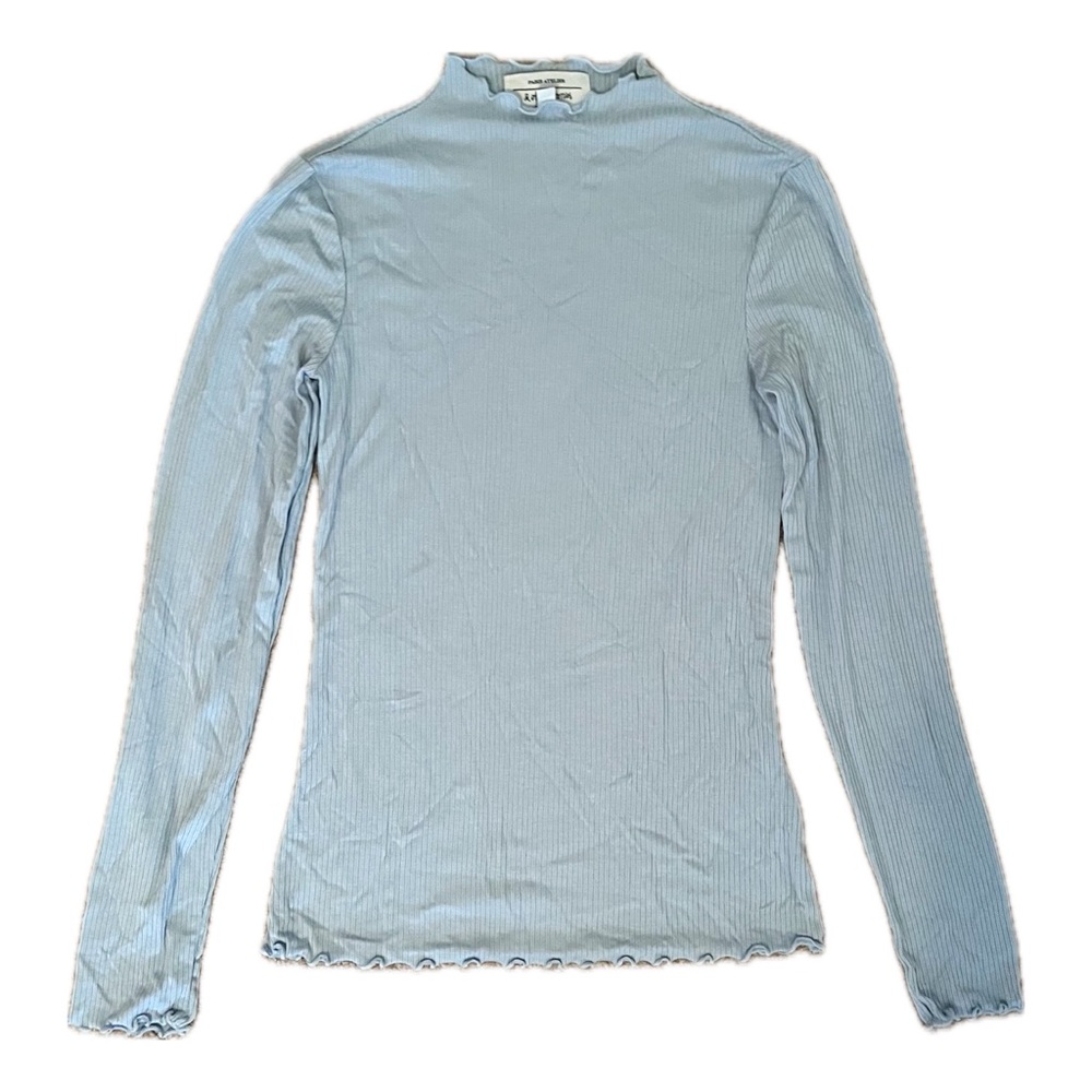 & Other Stories Frilled Long Sleeve Top